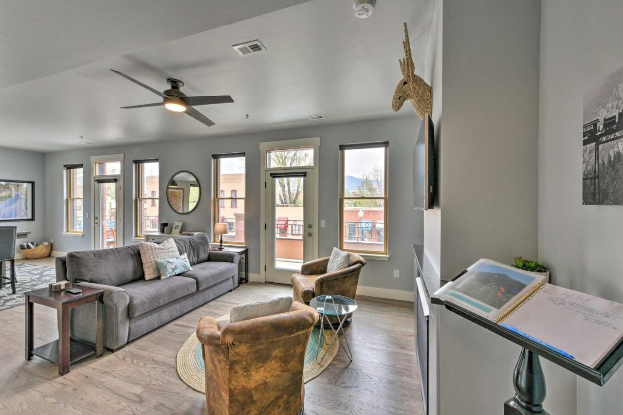 0660 Downtown Salida Condo With Balcony Exterior foto