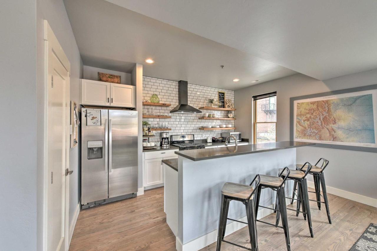 0660 Downtown Salida Condo With Balcony Exterior foto